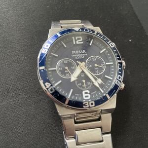 Pulsar chronograph 100m klocka